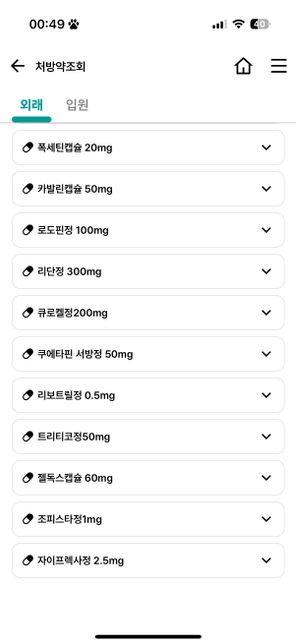 정신과약 자기전 약만먹르면 배가고파져요ᩚ. 처방전 좀 봐주세요ᩚ의 0번 째 이미지
