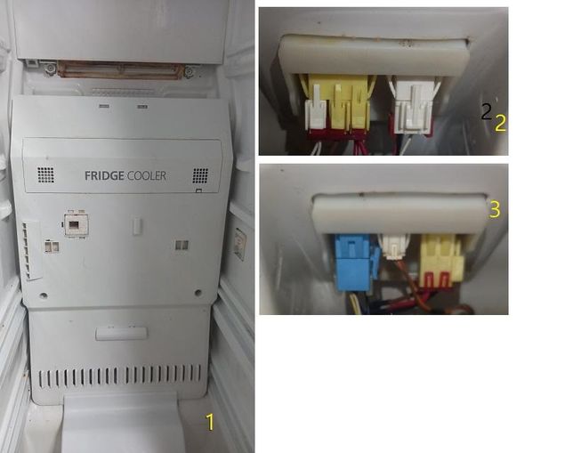 지펠 냉장고 내부 커넥터 탈거 방법이 궁금합니다의 0번 째 이미지