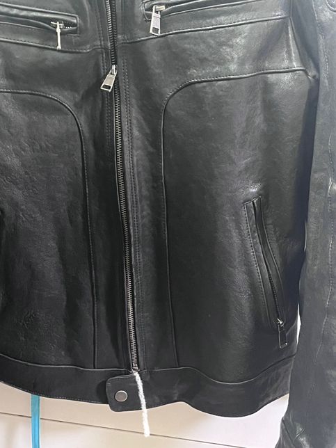 소가죽 자켓 기장이 애매해서 아래에 사진에 표시된 부분만 자르려고하는데 가능한가요?의 0번 째 이미지