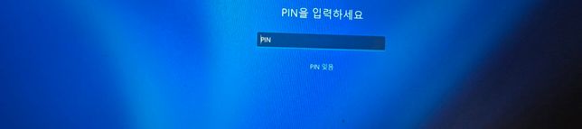 윈도우 11 사용중인데요 pin계속 나오네요의 0번 째 이미지