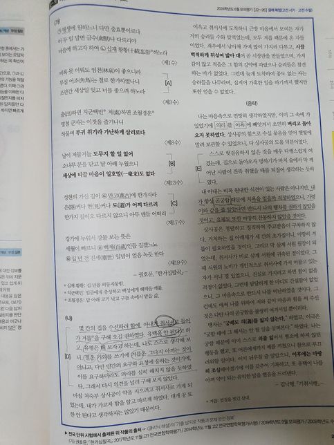 고전시가 국어,,,,,,,,,,,의 1번 째 이미지