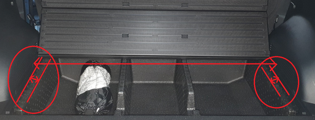 차량 내부 사이즈 질문입니다. 확인할 수 있는 방법.의 0번 째 이미지