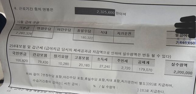 월급이 네트제 220만원이면 대출시 연봉은 얼마로 적어야 하나요?의 0번 째 이미지