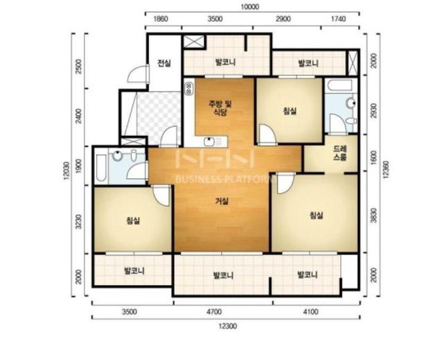 평면도 평수에 대해 궁금한것이 있습니다.의 0번 째 이미지