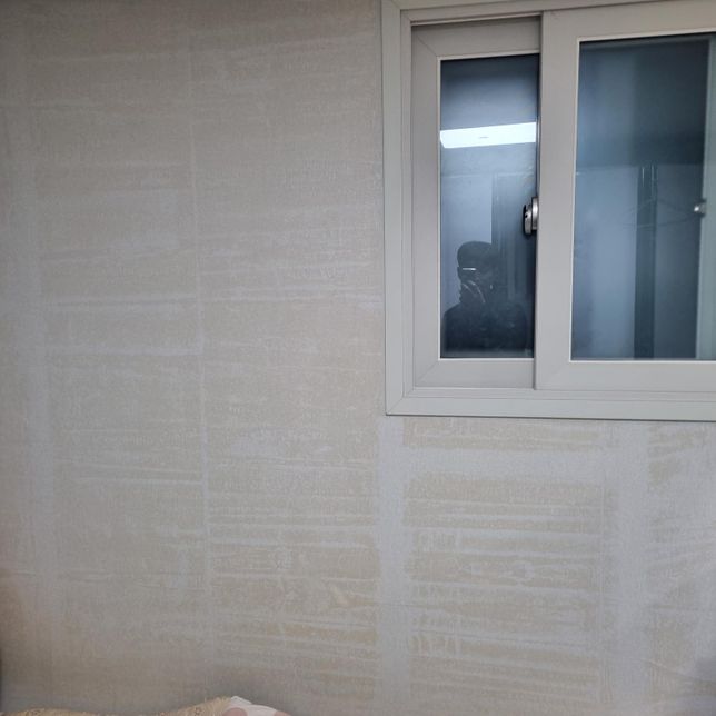 벽지 표면에 풀칠한 무늬가 생기는데 이게 뭘까요?의 0번 째 이미지