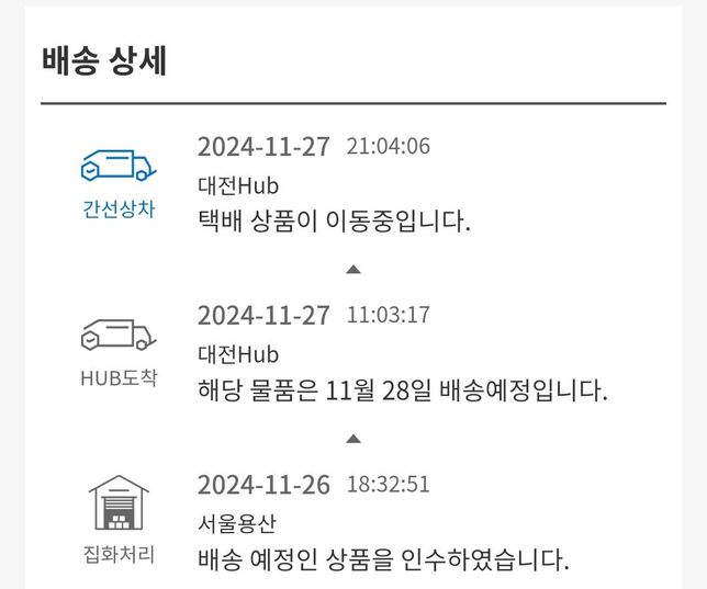 CJ대한통운 오늘받을수있을까요?의 0번 째 이미지