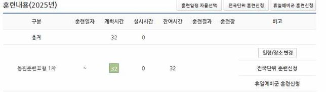사회복무요원 만기 소집해제 후 예비군 질문드립니다의 0번 째 이미지