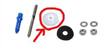 세면대 앙카 고정해 주는 플라스틱이랑 고무가 남은 공간보다 더 커서 안 들어가는데 어떡하죠?의 0번 째 이미지