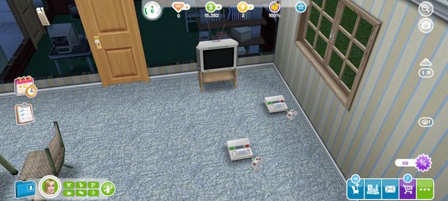 심즈 프리플레이 질문(게임기작동)의 0번 째 이미지