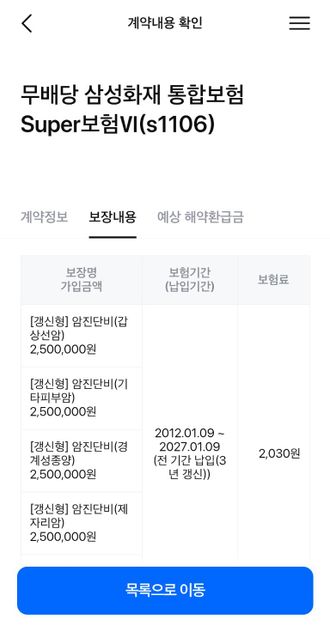 보험 보장 내용 여기서 더 필요한거 있을까요?의 0번 째 이미지