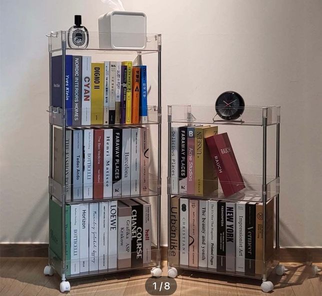 책꽂이 고민중인데 바퀴 달린 책꽂이 괜찮은가요?의 0번 째 이미지