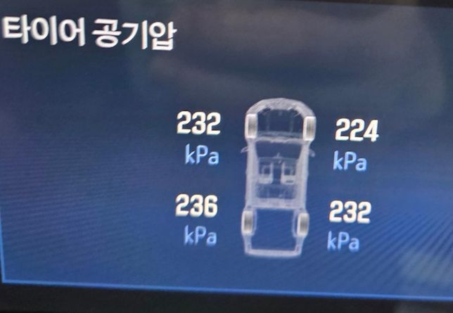 자동차 타이어 공기압 사진처럼 차이가 나면 벨런스를 맞춰줘야 하나요?의 0번 째 이미지