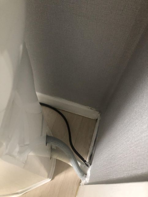 기사님들이 에어컨 전선을 잘랐다는데 괜찮은건가요?의 1번 째 이미지