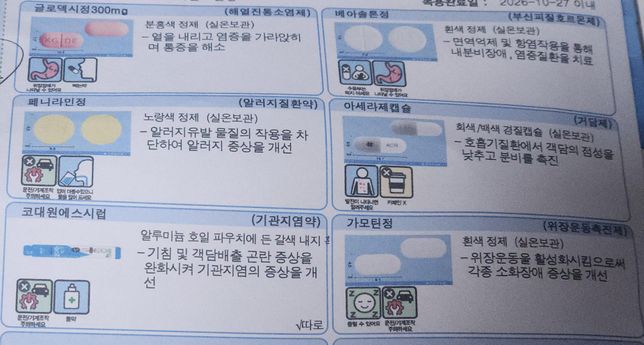 <mark>코대원</mark> <mark>에스시럽</mark>이랑 이 약들 섞어서 먹어도 될까요의 0번 째 이미지
