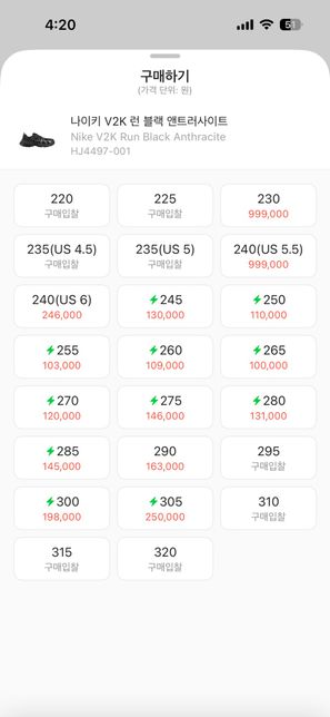 나이키신발 사이즈를 잘모르겟습이다의 0번 째 이미지