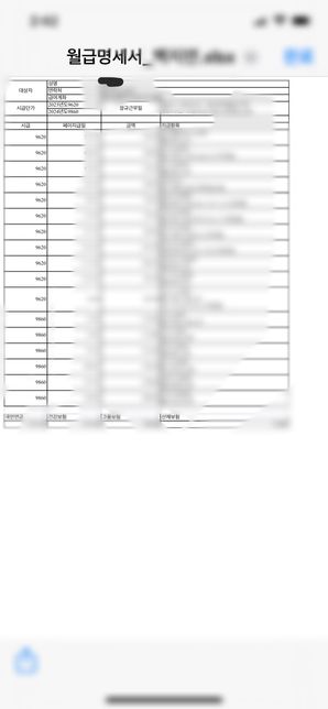 급여묭세서 필수항목이 무엇인가요?의 0번 째 이미지