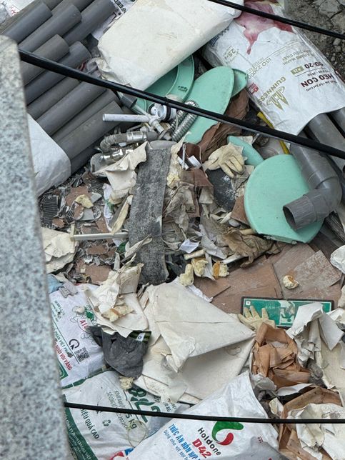 건설 폐기물 중 석면 포함 가능성에 대한 질문의 1번 째 이미지