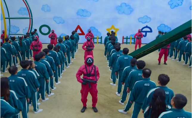 오징어 게임에서 이 게임은 어떤 모양이 쉽나요??의 0번 째 이미지