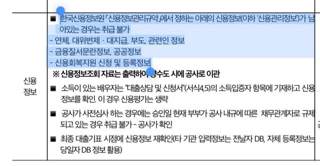 보금자리론 채권자 변동이력 2건 심사에 영향 있을까요?의 0번 째 이미지