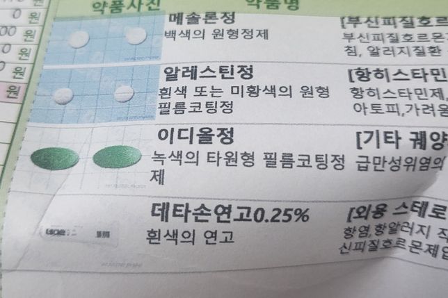 이약이랑 감기약 같이 먹어도 되나요?의 0번 째 이미지