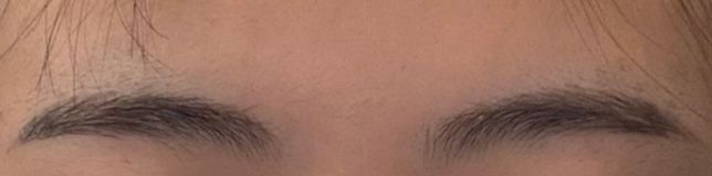 눈썹문신 7일차인데 이 모양은 일자인가요 세밍아치인가요?의 0번 째 이미지