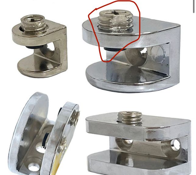 화장실 유리선반 고정하는 고무나사??? 어디서 살수있나요???의 0번 째 이미지