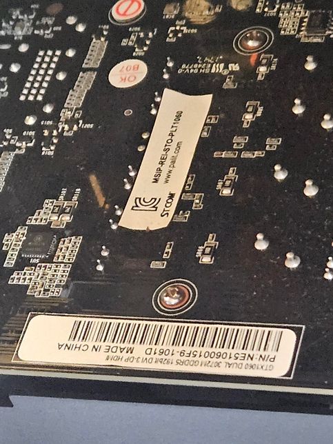 그래픽카드 제조일? 어떻게 보는건가요. 사진의 0번 째 이미지