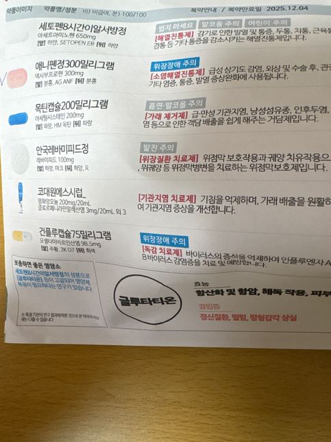 약 식후 섭취 후 간식 먹어도 될지 궁금합니다의 0번 째 이미지