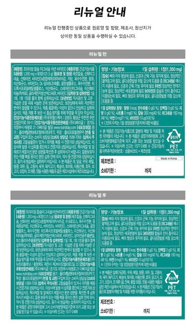 사진과 같은 영양제 동시복용 괜찮은가요의 1번 째 이미지