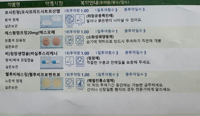 이 약들 공복에 먹어도 될까요????의 0번 째 이미지