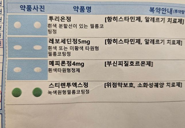 첨부한 처방약들과 치질약 같이먹어도 상관없나여?의 0번 째 이미지