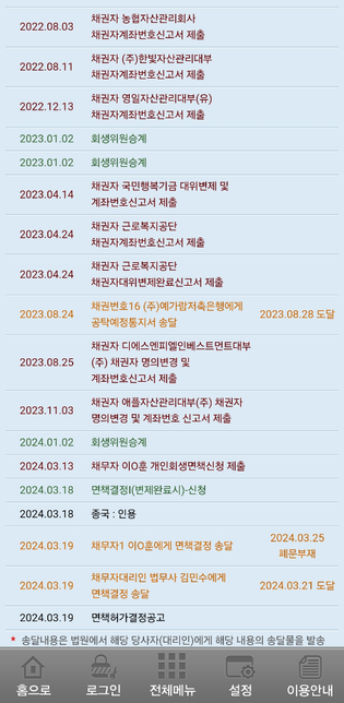 개인회생 면책결정 통지서 미수신 궁금합니다의 0번 째 이미지