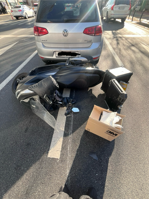 오토바이 사고 무보험 질문합니다의 0번 째 이미지