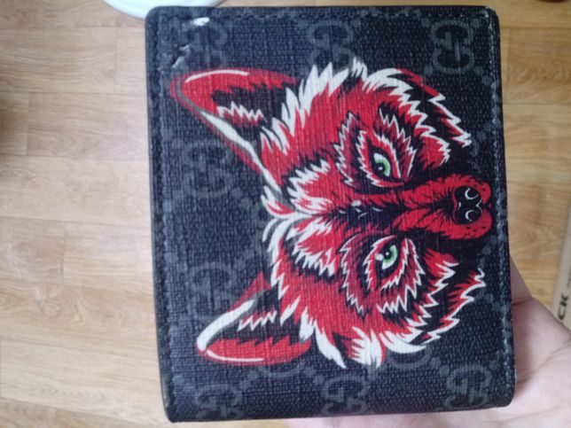 구찌 레드 울프 반지갑 정품인가요?의 3번 째 이미지