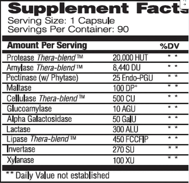 소화효소 영양제 복용 질문입니다.의 0번 째 이미지