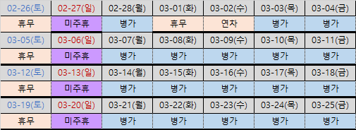월급제 월일수로 일할계산시 토요일 지급공제의 0번 째 이미지