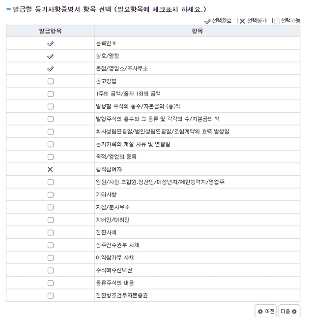 채권압류를 위한 등기부등본 발급 방법의 1번 째 이미지
