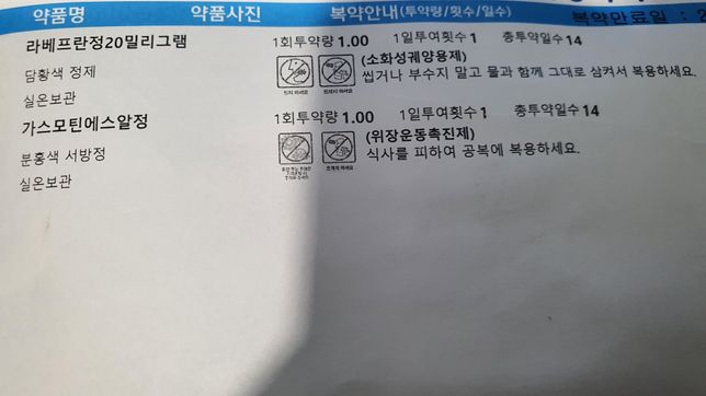 3가지 종류의 약 같이 복용 가능할까요?의 1번 째 이미지