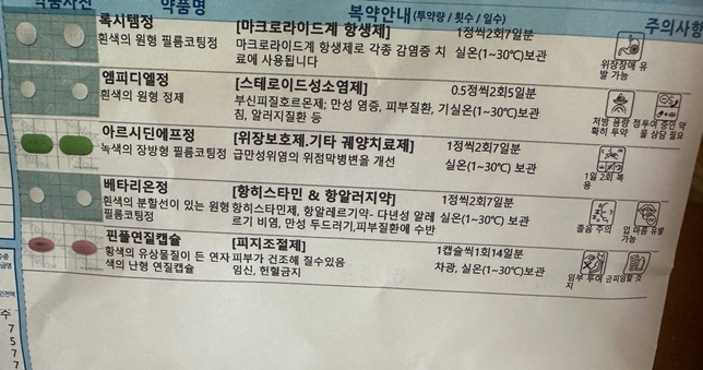 피부과 약 살 찌나요? 성분 확인 해주세요!!의 0번 째 이미지