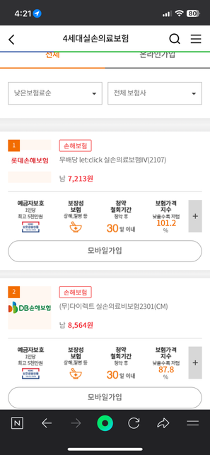 실비는 회사 상관 없이 무조건 저렴하게 가입하는게 낫나요?의 0번 째 이미지