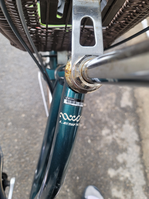 자전거 녹슨 부분은 어떻게 처리할수 있나요의 0번 째 이미지