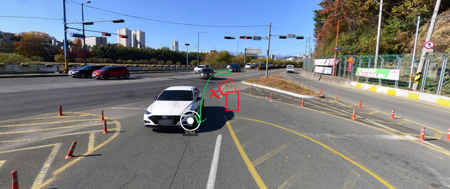 과실비율이 궁금합니다. (사진첨부 및 상황설명)의 1번 째 이미지