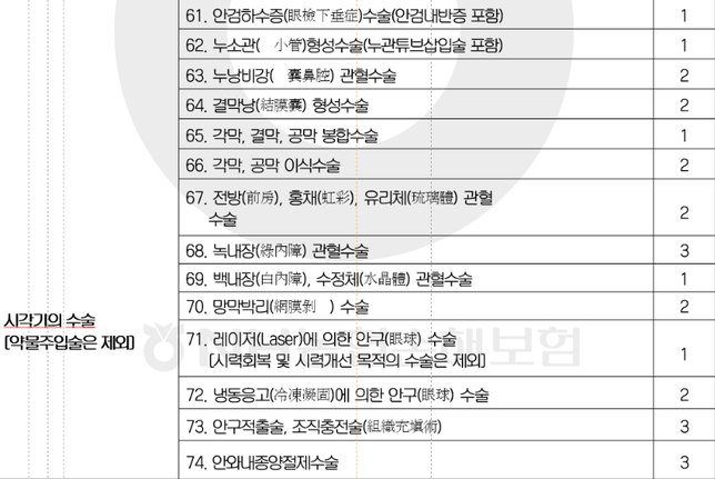 누점폐쇄술 종합보험 적용 여부 질문드려요의 0번 째 이미지