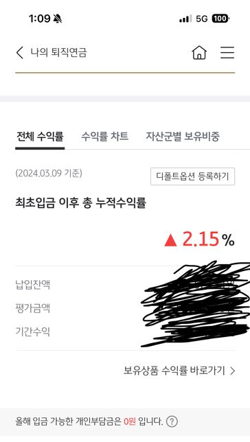 국민은행 퇴직연금 해지 절차 관련 문의의 1번 째 이미지