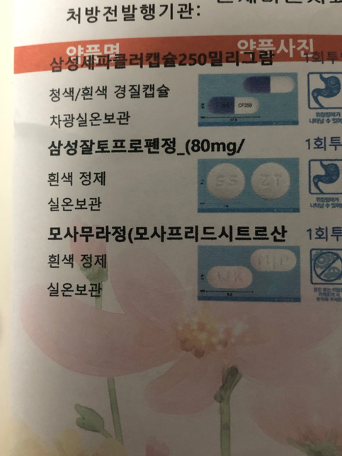 사랑니발치 약이랑 감기약 같이 먹어도 되나요?의 1번 째 이미지