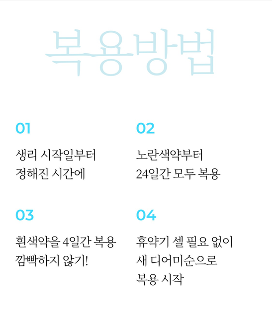 경구피임약 복용 중 휴약기에 먹는 위약을 먹지 않으면 피임에 영향을 미칠까요?의 1번 째 이미지
