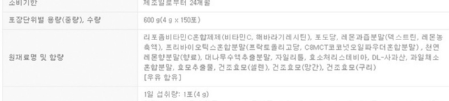 비타민C에 든 포도당도 위험할까요?의 0번 째 이미지