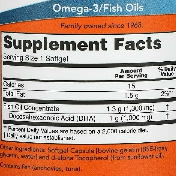 오메가3 dha,epa가 어느정도 들어있는제 궁금합니다의 0번 째 이미지