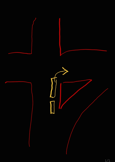 직진 차선에서 우회전 하려는 차와 사고 났을 경우의 0번 째 이미지