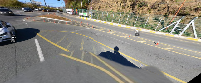 과실비율이 궁금합니다. (사진첨부 및 상황설명)의 3번 째 이미지